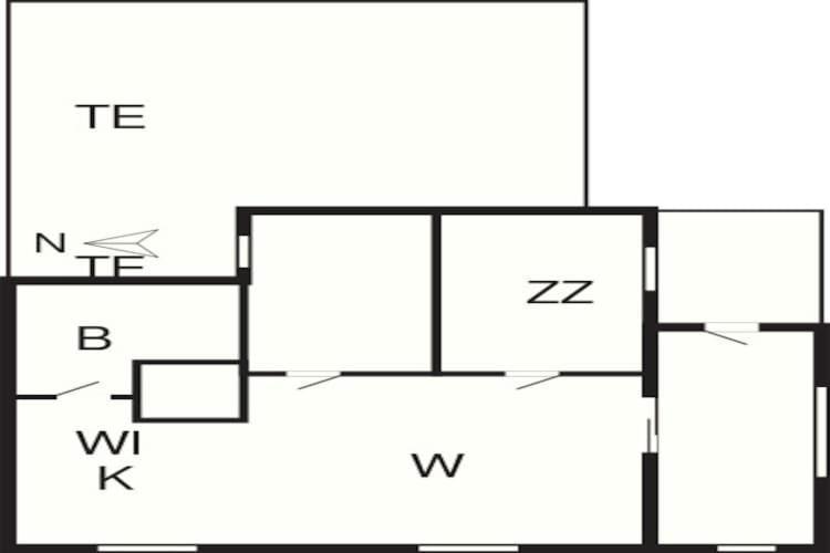 4 Person Holiday Home In R M Lakolk Kültér fotó